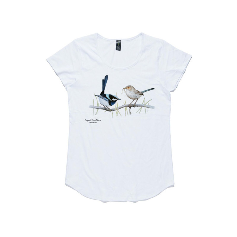 T-shirt - Superb Fairy Wren Pair - XL